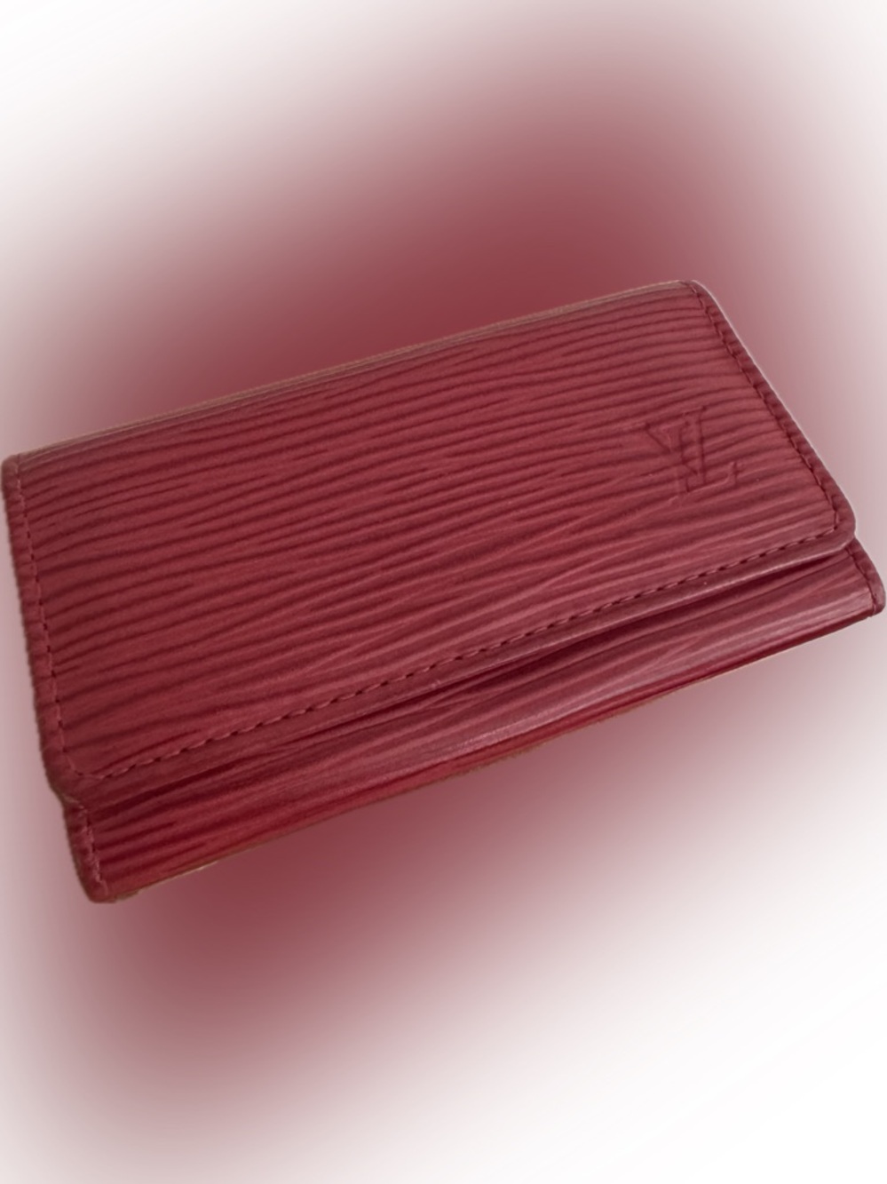 Louis Vuitton Red Epi Leather Multi Key Holder